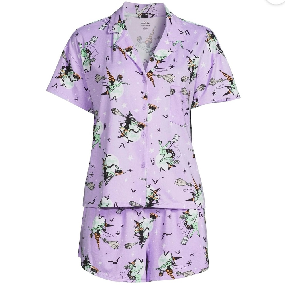 Way to Celebrate Halloween Witch Pajamas